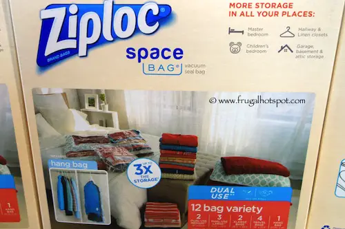 Ziploc Space Bag 12 Piece Set Costco
