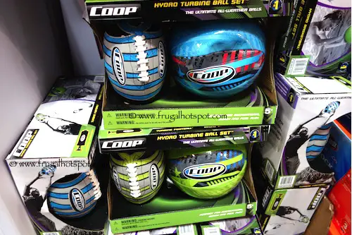 Coop Hydro Turbine Football & Basketball Set Costco