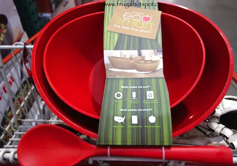 Ecosmart by Architec  Serving Spoons  Poly-Flax  Red