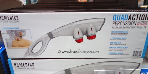 Homedics Quad-Action Percussion Massager with Heat Costco