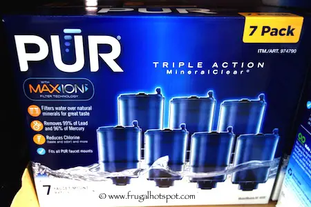 Pur Maxion Faucet Mount Filter Refills 7-Pack Costco