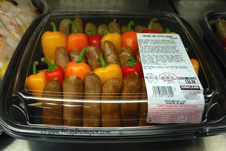 Mini Sausage and Pepper Kabobs Costco Deli
