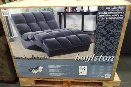 Emerald Home Boylston Double Chaise Lounge Costco