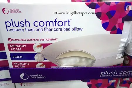 Comfort Revolution Plush Comfort Pillow Costco