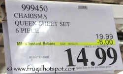 Costco Sale: Charisma King or Queen Sheet Set | Frugal Hotspot