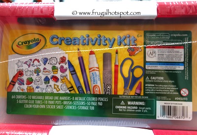 Crayola Creativity Kit Costco