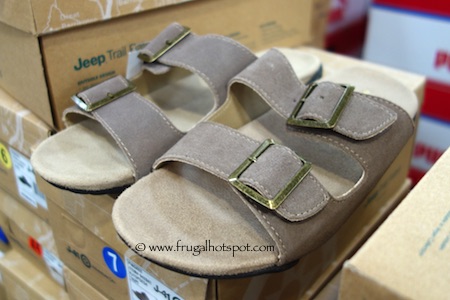 J-41 Ladies Suede Buckle Sandal Costco