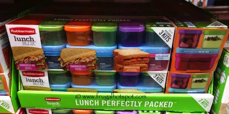 Rubbermaid Lunch Blox 3-Kits Costco