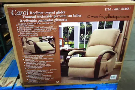 Synergy Home Carol Recliner Swivel Glider Costco