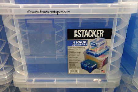 Super Stacker 4-Pack Organization Kit Costco