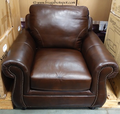 Marks & Cohen Savoy Leather Chair Costco