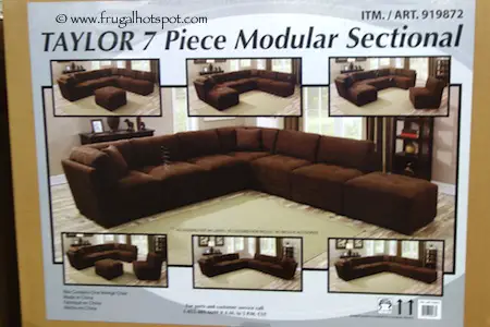 Marks & Cohen Taylor 7-Pc Fabric Modular Sectional Costco