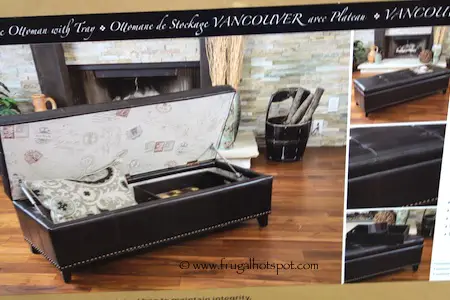 Noble House Vancouver Storage Ottoman Costco