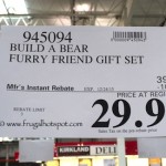 Build A Bear Workshop Furry Friend Gift Set Costco Price