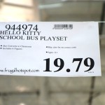 Hello Kitty School Bus Playset Costco Price
