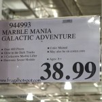 Marble Mania Galactic Adventure Costco Price