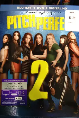 Pitch Perfect 2 Blu-ray + DVD + Digital HD Costco 