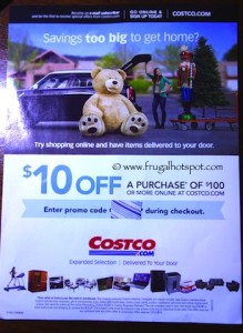 Costco.com $10 Coupon 2015