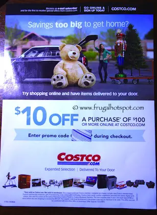 Costco.com $10 Coupon 2015