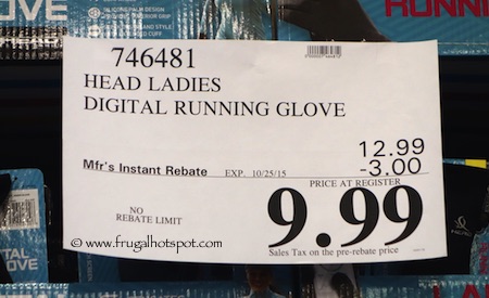 costco running gloves