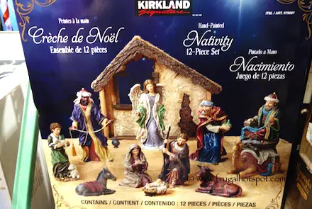 Kirkland Signature 12-Piece Nativity Set Costco