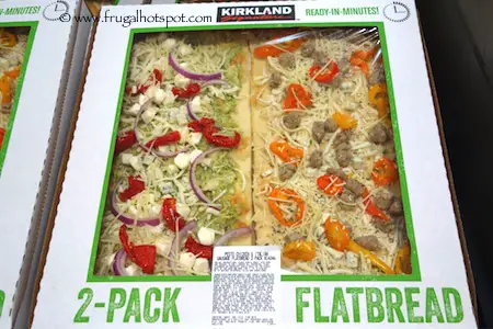 Kirkland Signature Pesto Chicken and Italian Sausage 2-Pack Flatbread Costco