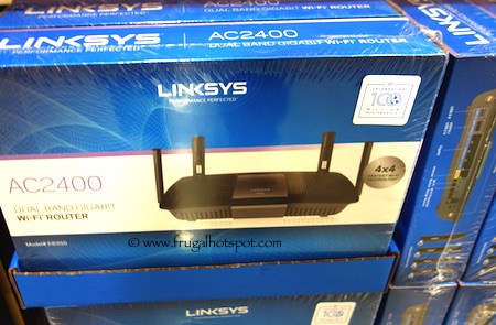 Linksys AC2400 Wireless Dual Band Router Costco