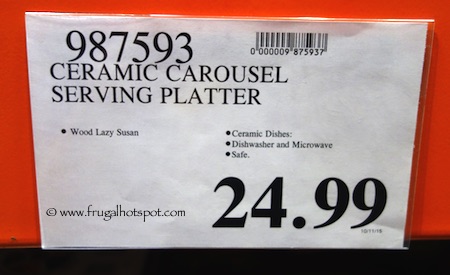Ceramic Serving Platter Carousel Costco Price