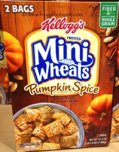 Kellogg's Pumpkin Spice Frosted Mini Wheats Costco