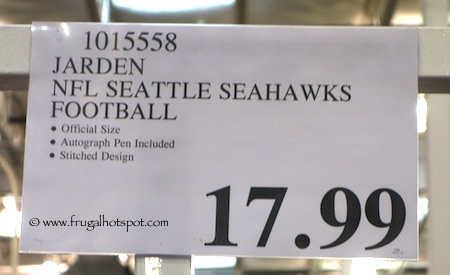 Jarden NFL Seattle Seahawks Football Costco Price