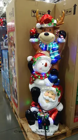 60" Stacking Christmas Characters Multi Color LED Lights Costco