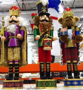 32" Wooden Nutcracker Drummer, King or Bear Costco