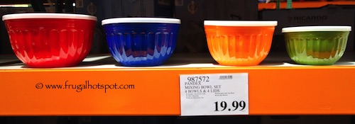 4-Piece Melamine Bowl Set with Lids by Pandex Costco