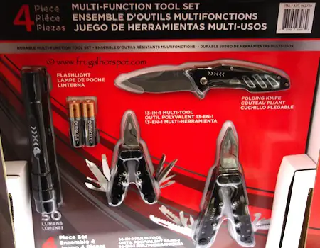 4-Piece Multi-Function Tool Set Costco