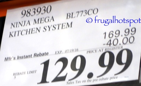 Ninja Mega Kitchen System 1500 Costco Price | Frugal Hotspot