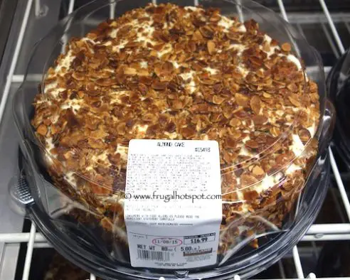 Almond Cake Costco Bakery