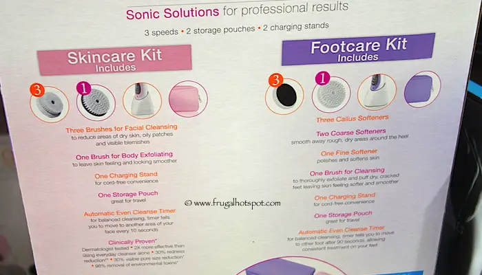 Conair True Glow Skincare and Footcare Kits Costco