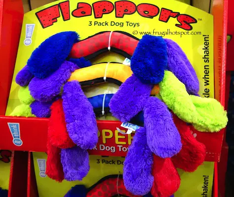 Think! Dog Flappers 3-Pack Dog Toys Costco