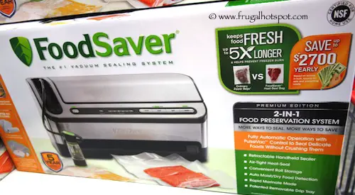 FoodSaver 4980 Automatic Vacuum Sealing System Costco