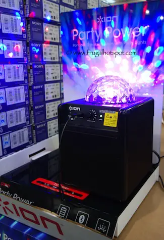 Ion Party Power Wireless Speaker with Party Lights Costco