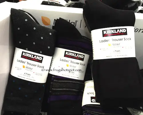 Kirkland Signature Ladies' Trouser Sock 6-Pairs Costco