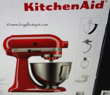 KitchenAid 4.5 Qt Tilt-Head Stand Mixer Red Costco