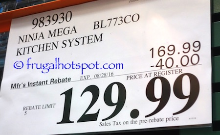 Ninja Mega Kitchen System 1500 Costco Price | Frugal Hotspot