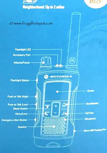 Motorola Talkabout 2-Way Radios Costco