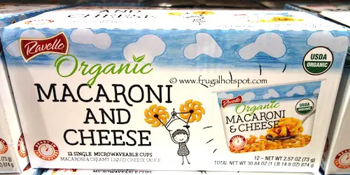 Ravello Organic Macaroni and Cheese Cups Costco