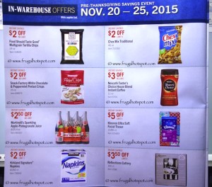 Costco Pre-Thanksgiving Savings Coupon Book: November 20-30, 2015. Page 13