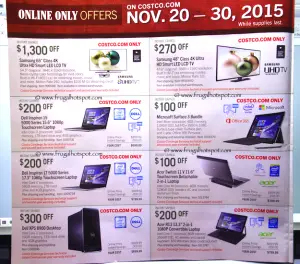 Costco Pre-Thanksgiving Savings Coupon Book: November 20-30, 2015. Page 15