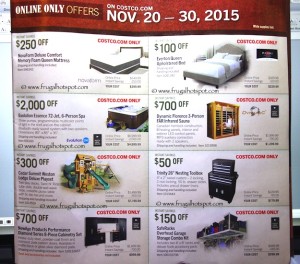 Costco Pre-Thanksgiving Savings Coupon Book: November 20-30, 2015. Page 18