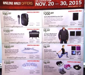 Costco Pre-Thanksgiving Savings Coupon Book: November 20-30, 2015. Page 19