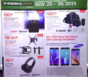 Costco Pre-Thanksgiving Savings Coupon Book: November 20-30, 2015. Page 6